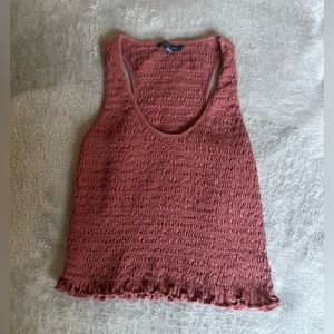 AMERICAN EAGLE Plum cropped tank Size: Small